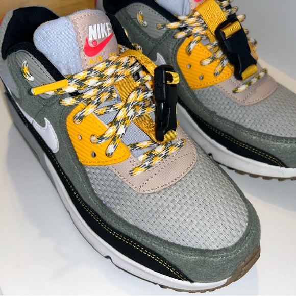 Nike Air Max 90 Buckle Spiral Sage (GS) - Picture 1 of 9